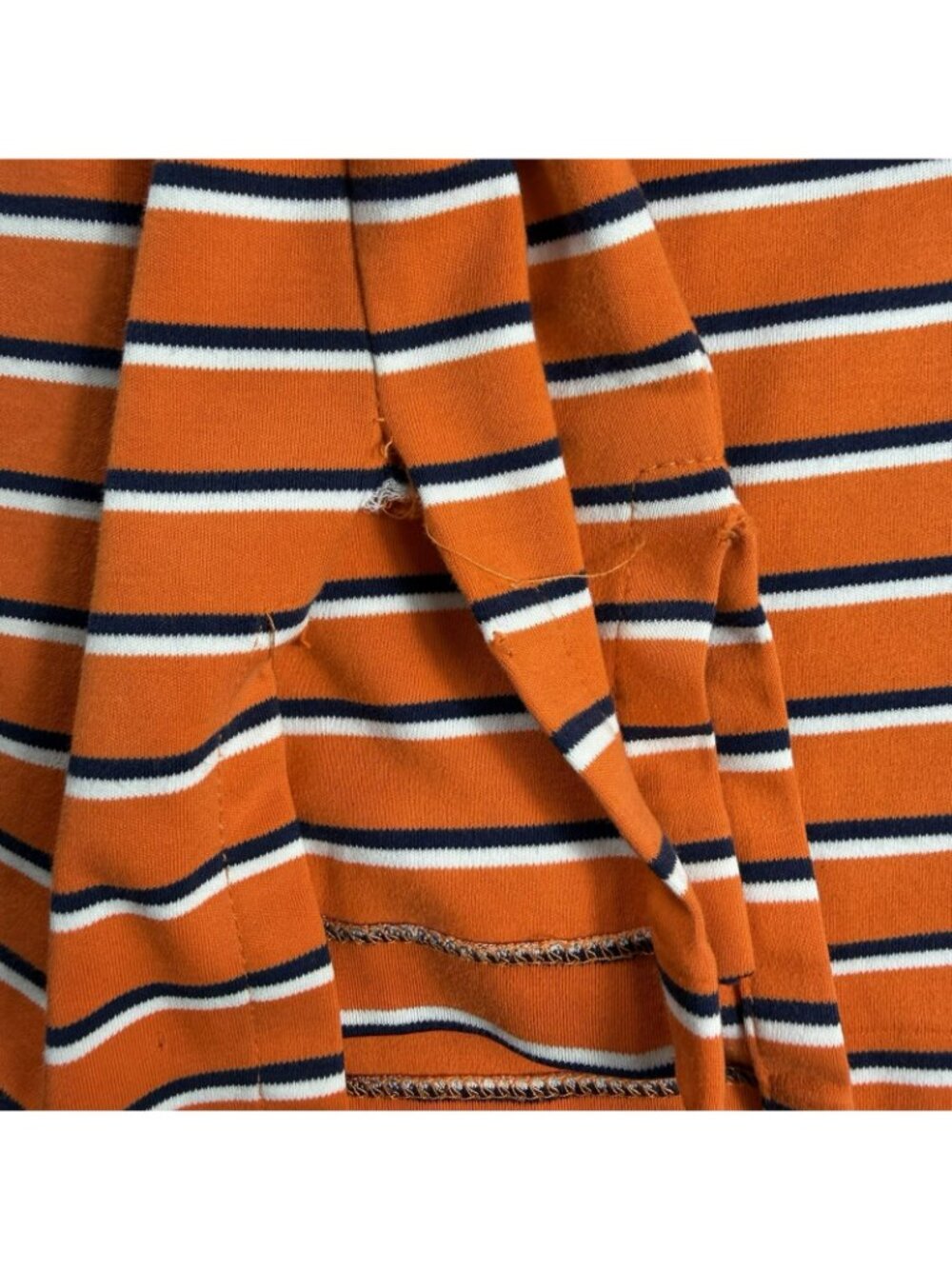 Polo Ralph Lauren Pima Striped Short Sleeve Polo Shirt Orange Men’s Size 88 - Picture 6 of 6